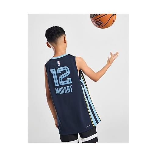 Nike nba memphis grizzlies morant #12 jersey junior, blue