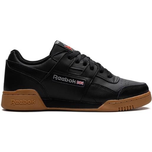 Reebok sneakers workout plus black/gum - nero