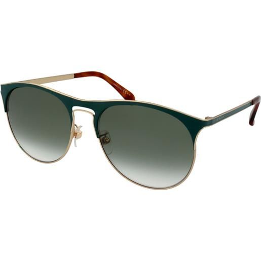 Givenchy gv 7139/g/s pef/9k | occhiali da sole graduati o non graduati | prova online | metallo | pilot | verde, oro | adrialenti