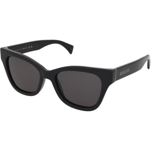 Gucci gg1133s 001 | occhiali da sole graduati o non graduati | prova online | plastica | cat eye | nero | adrialenti