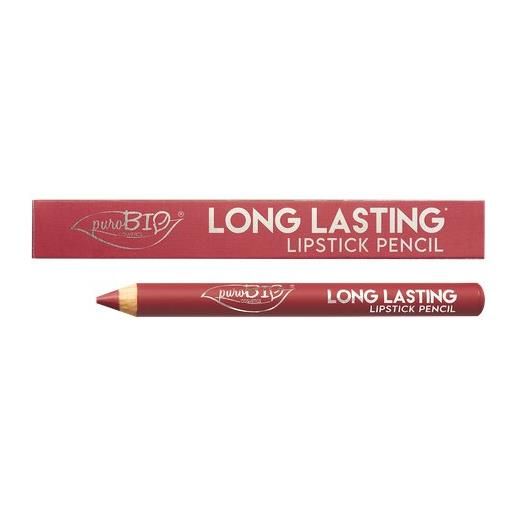 Purobio matitone rossetto long lasting lampone