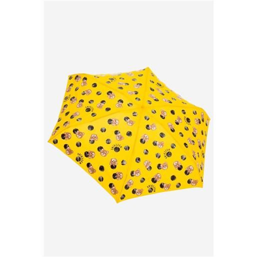 LOVE MOSCHINO ombrello supermini giallo moschino