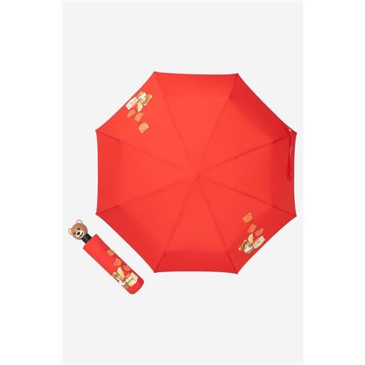 LOVE MOSCHINO ombrello openclose rosso moschino