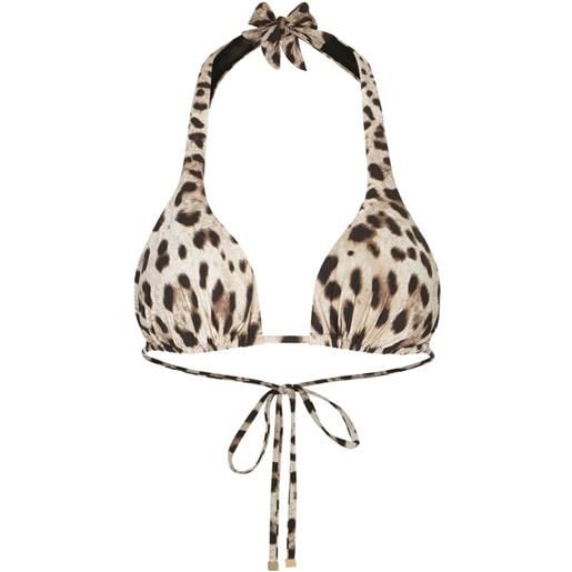 Dolce & Gabbana set bikini con stampa - toni neutri