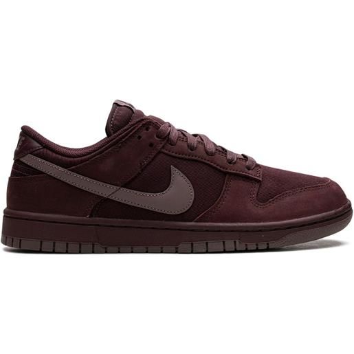 Nike sneakers dunk low burgundy crush - rosso