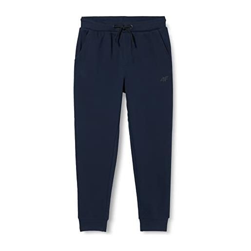 4F junior trousers cas m131 pantaloni, navy, 140 cm bambino
