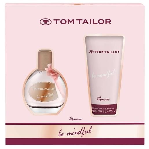 Tom Tailor be mindful woman - edt 30 ml + gel doccia 100 ml