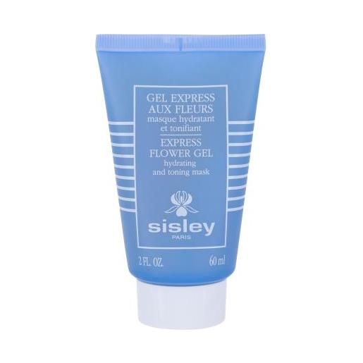 Sisley express flower gel mask maschera per il viso per tutti tipi di pelle 60 ml per donna