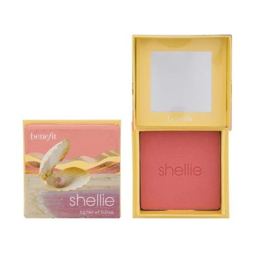 Benefit shellie blush blush in polvere 6 g tonalità warm seashell-pink