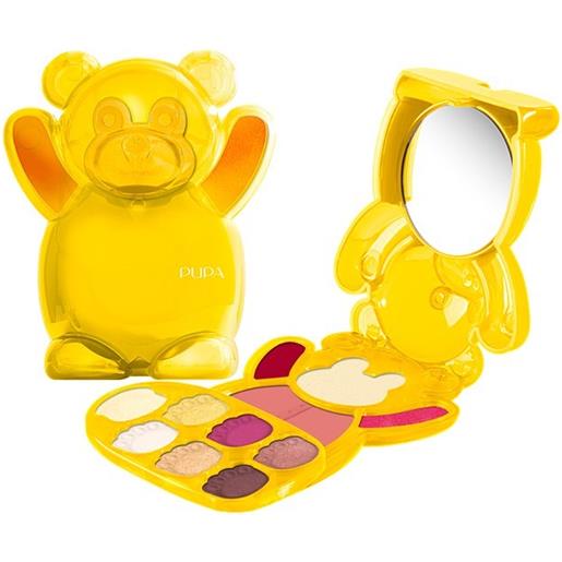Pupa happy bear - cofanetto make-up n. 005 yellow