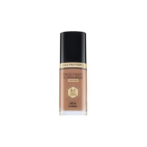Max Factor facefinity all day flawless flexi-hold 3in1 primer concealer foundation spf20 85 fondotinta liquido 3in1 30 ml