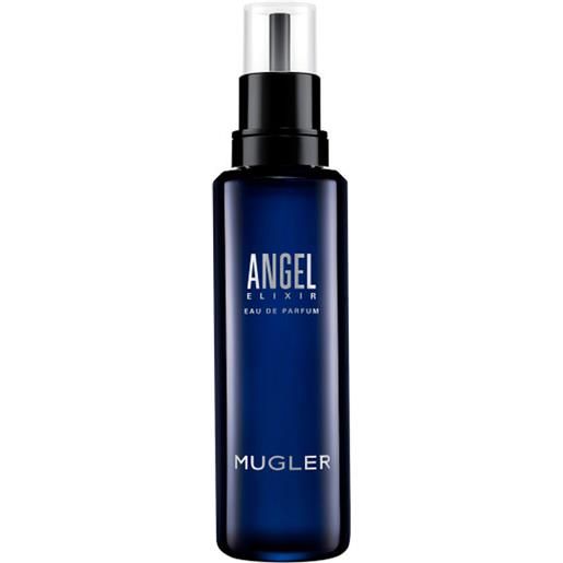 Mugler angel elixir 100 ml refill eau de parfum - vaporizzatore