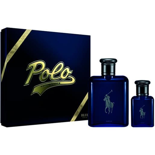 Ralph Lauren polo blue parfum set 125 ml eau de parfum - vaporizzatore