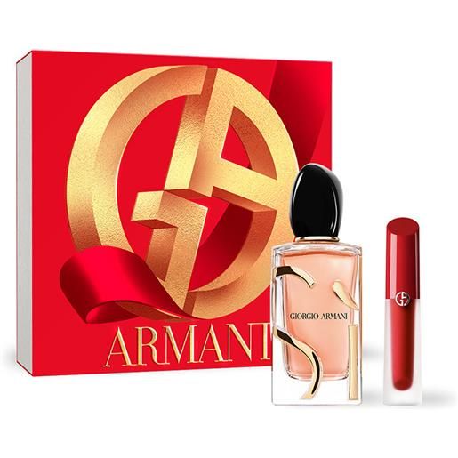 Armani si set 100 ml eau de parfum - vaporizzatore