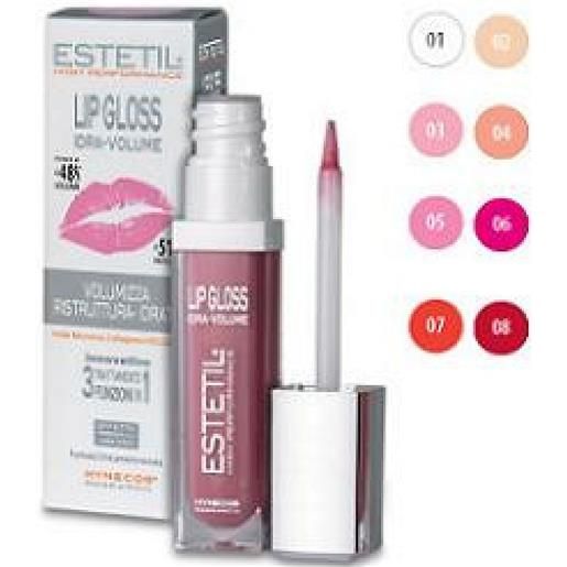 Estetil lipgloss idravolume berry red 05 6,5ml