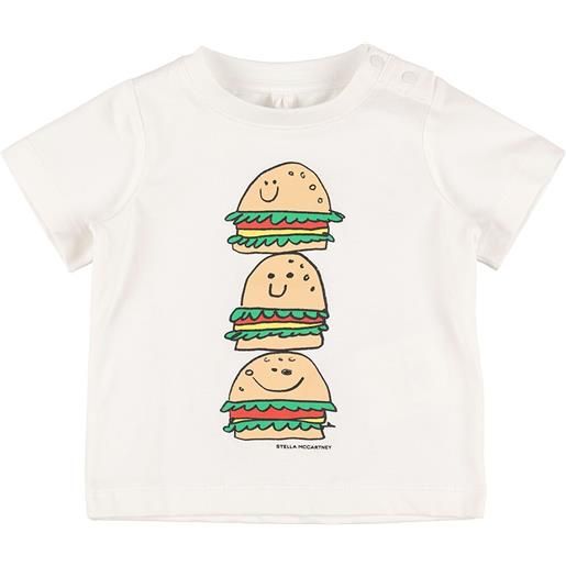 STELLA MCCARTNEY KIDS t-shirt in cotone con logo