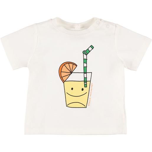 STELLA MCCARTNEY KIDS t-shirt in cotone con logo