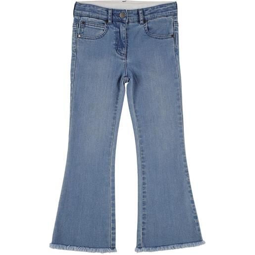 STELLA MCCARTNEY KIDS jeans in denim di cotone stretch