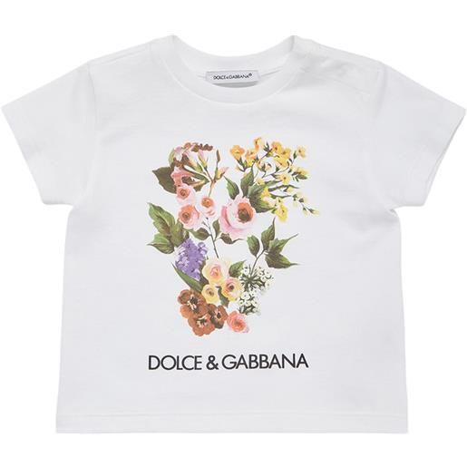 DOLCE & GABBANA t-shirt in jersey di cotone con stampa