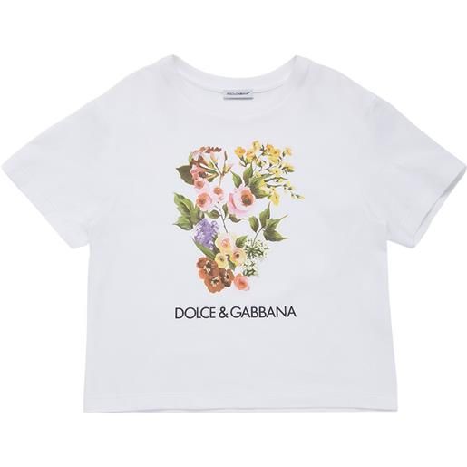 DOLCE & GABBANA t-shirt in jersey di cotone stampato