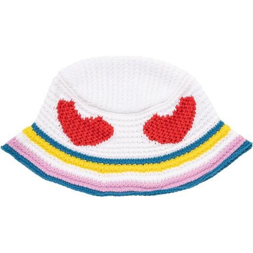 STELLA MCCARTNEY KIDS cappello bucket in maglia di cotone