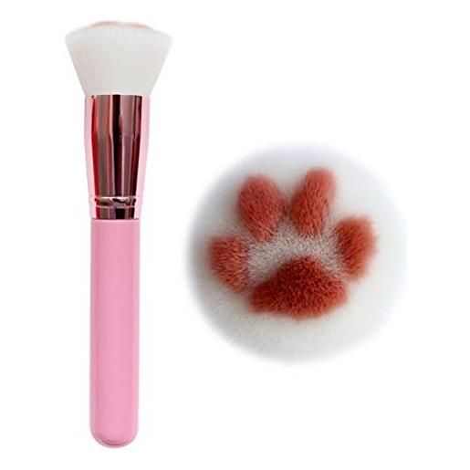 Uyuke spazzola in polvere per il contorno del correttore arrossisce il pennello per trucco cosmetico professionale cat paw makeup brush