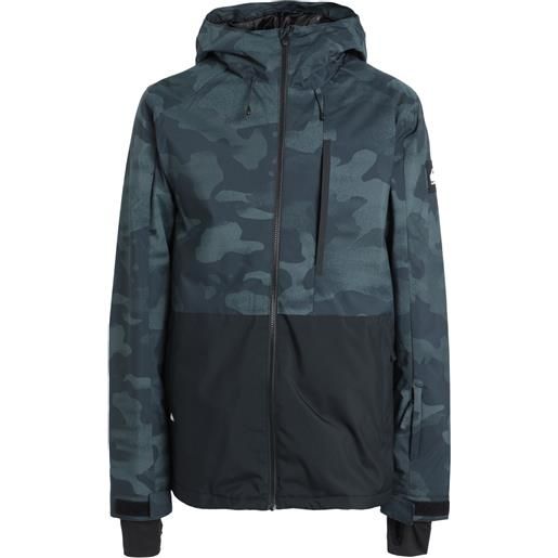 QUIKSILVER qs giacca snow mission printed block jk - giubbotto