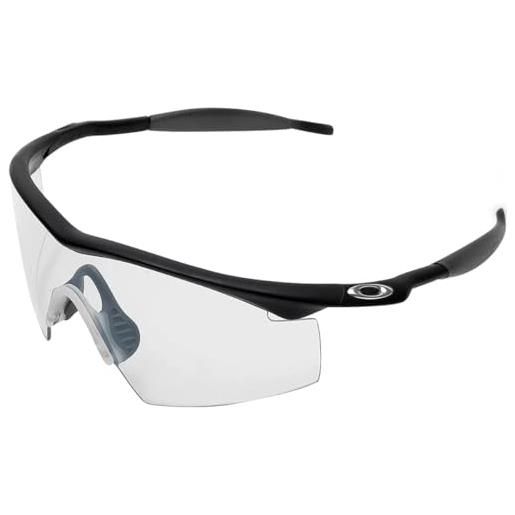 Oakley industrial m-frame w/clear occhiali, black, taglia unica unisex-adulto