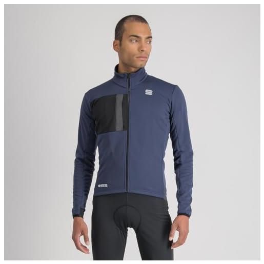 Sportful 1120511-456 super jacket giacca uomo galaxy blue l