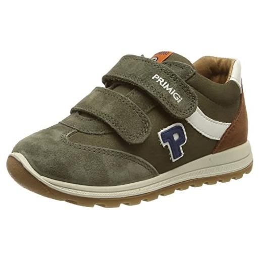 Primigi pti 83543, scarpa per neonati, unisex - bambini e ragazzi, verde (bosco/militare), 20 eu