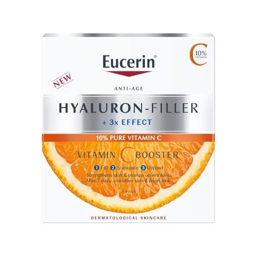 Eucerin hyaluron-filler vitamina c booster ampollas 3 x 8 ml