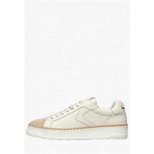 VOILE BLANCHE - sneakers corda/bianco 1d64