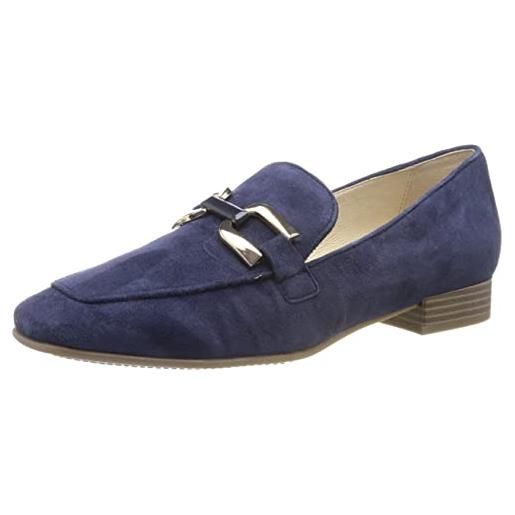 CAPRICE 9-9-24201-20, mocassino donna, blu (ocean suede), 40 eu