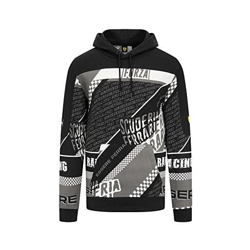 PUMA 2023 ferrari fanwear graphic hoodie (black)