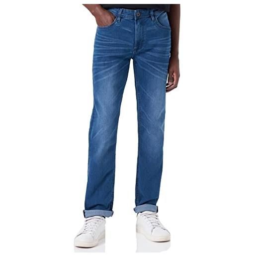 b BLEND twister straight slim fit jeans, 200291/denim blu medio, 31w x 32l uomo