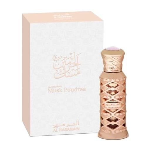 Al Haramain musk poudree perfume oil 12ml