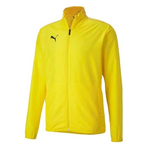 Puma teamgoal 23 sideline jacket, giacca uomo, cyber yellow-spectra yellow, xxl