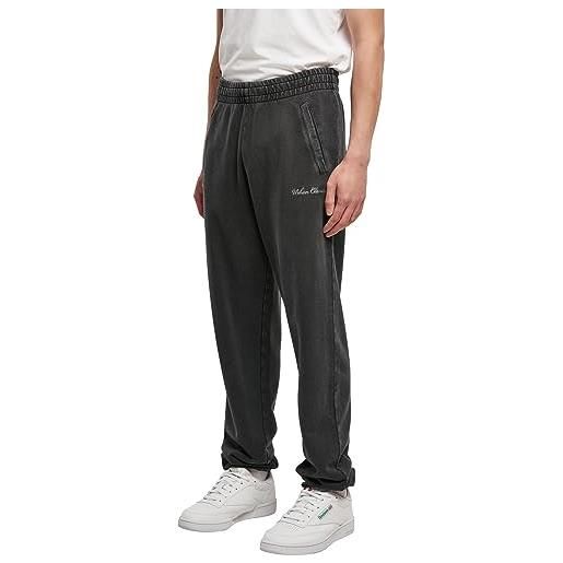 Urban Classics small embroidery sweatpants, pantaloni, uomo, nero (black), 5xl