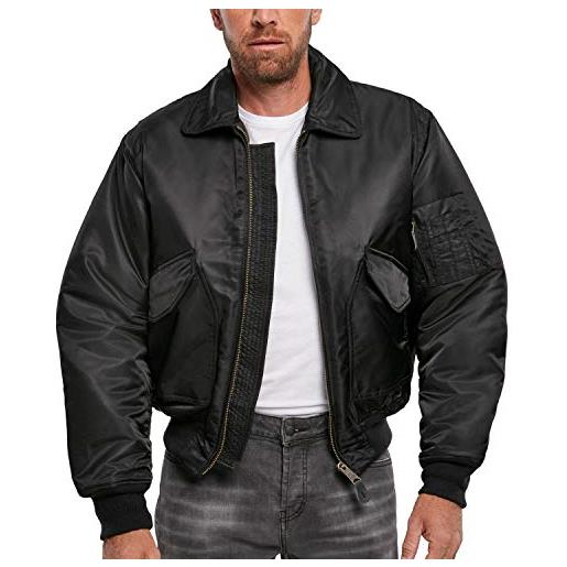 Brandit cwu jacket, giacca uomo, nero, s