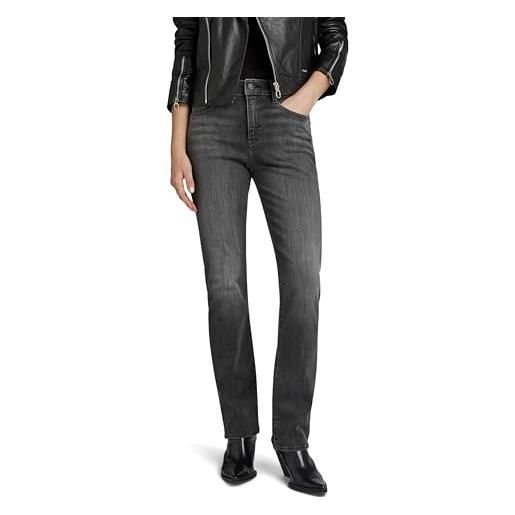 G-STAR RAW strace straight jeans donna, nero (worn in black moon d23951-d632-g108), 23w / 30l