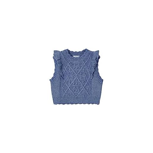 Mayoral gilet tricot per bambine e ragazze indaco vig 7 anni (122cm)