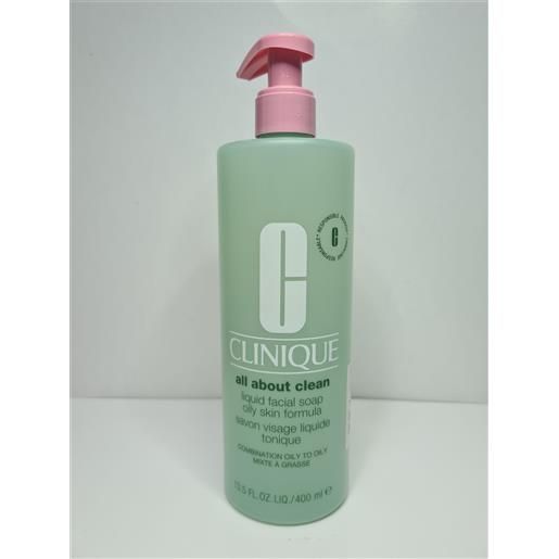 Clinique all about clean liquid facial soap p/ miste e grasse