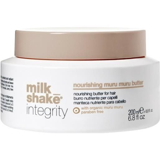 milk_shake integrity nourishing muru muru butter 200ml - burro nutriente tutti tipi di capelli