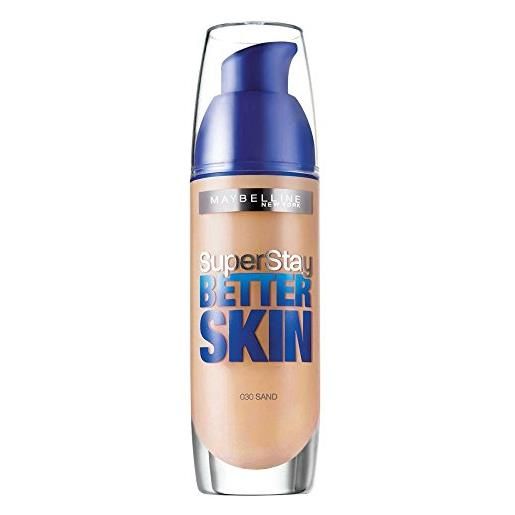 Maybelline 3 x Maybelline superstay better skin transforming foundation - 030 sand