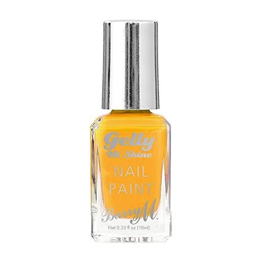 Barry M cosmetics gelly hi shine - smalto gel per unghie, colore: giallo ombra, ananas