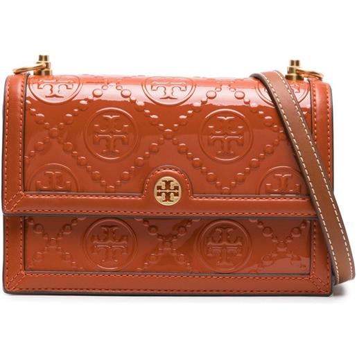 Tory Burch borsa a tracolla in pelle - arancione