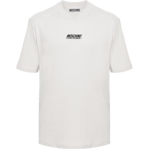 Moschino t-shirt con stampa - grigio