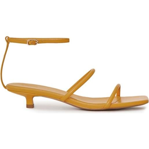 12 STOREEZ sandali con doppia fascia 30mm - giallo