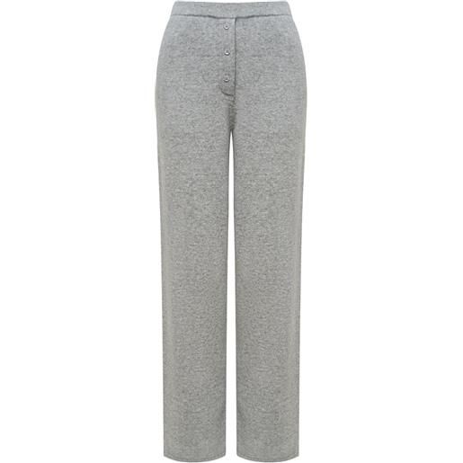 12 STOREEZ pantaloni dritti - grigio