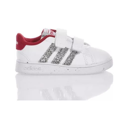Adidas baby red & silver